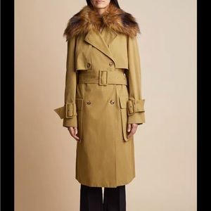 KHAITE nedding trench coat size xs new w tags